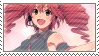 A 2D picture of Kasane Teto with her hand reaching out to the viewer. This one is a stamp!